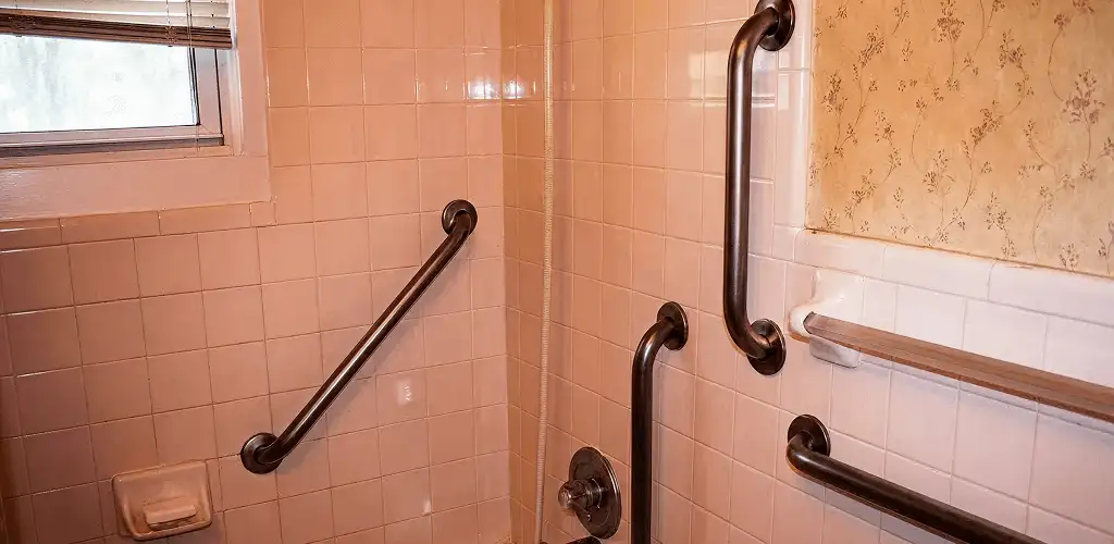Shower grab bar installation for bathroom safety and accessibility in Salt Lake City, UT