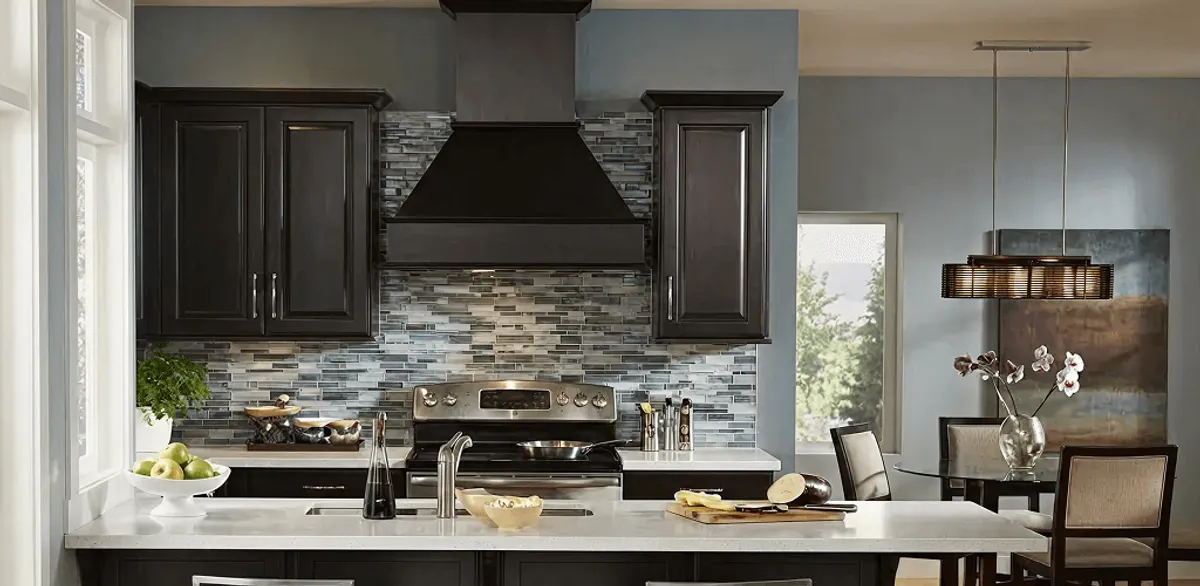 Kitchen cabinet painting and refinishing in a modern kitchen in Salt Lake City, UT